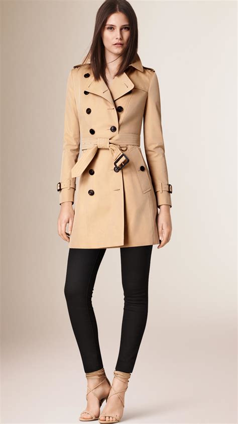 burberry trench coat medium short|Burberry full length trench coat.